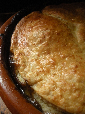 Beef, Mushroom and Red Wine Pie