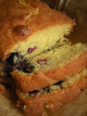 Blueberry and Lemon Cake