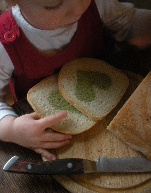  Little Missy with her Doodle Bread