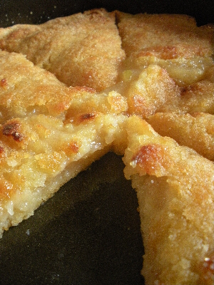 Potato Apple Tart