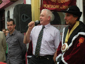 Brotherhood of the Knights of the Black Pudding at McCarthy's Butchers in Kanturk