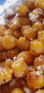 Warm Chickpea Salad with Parmesan