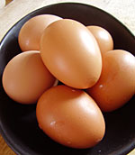 First few eggs