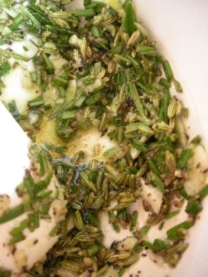 Pork Loin with Fennel, Rosemary and Cider